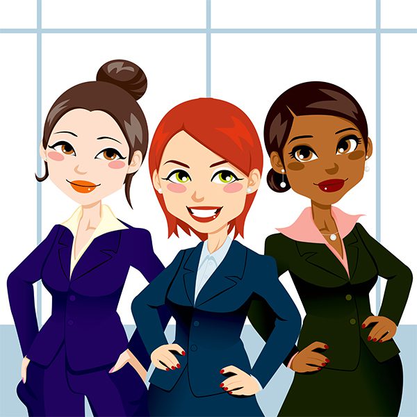 Confident Business Women