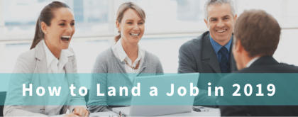 how to land a job